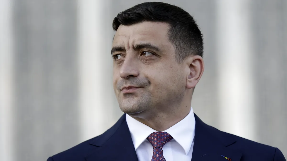 Фаворитът за румънски президент Джордже Симион е бивш футболен ултрас от радикална групировка