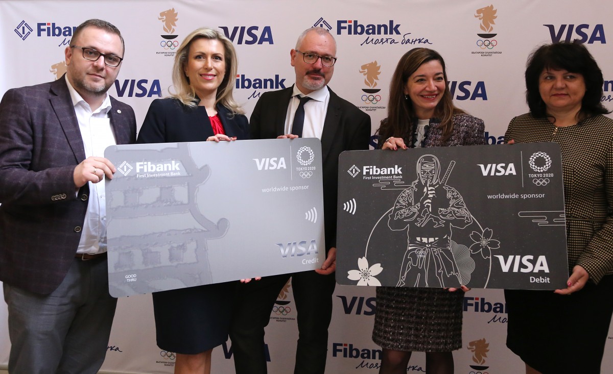 Fibank пуска олимпийски кредитни и дебитни карти