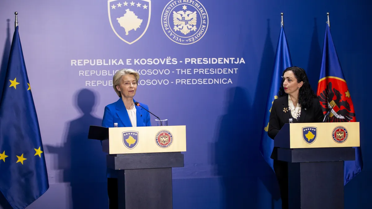 Фон дер Лайен похвали Косово за укрепването на демокрацията в страната  