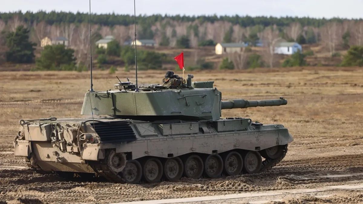 Германия предостави нови 22 танка Леопард на Украйна