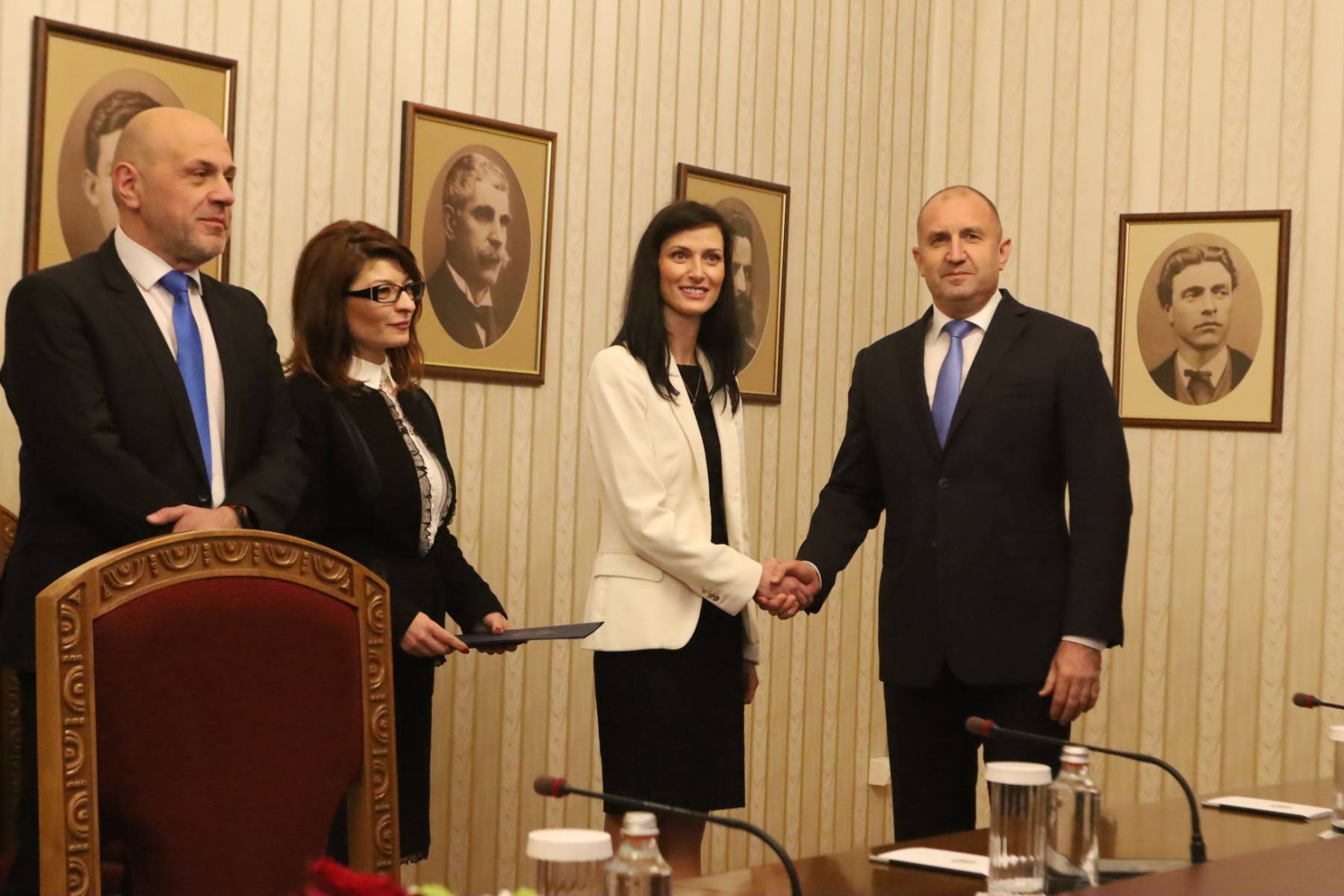 Radev handed the mandate to Gabriel