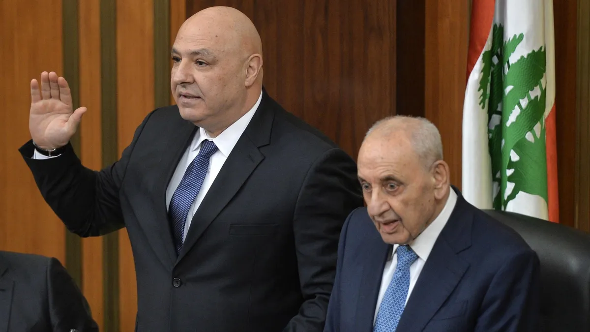 Избраха началника на армията Жозеф Аун за президент на Ливан