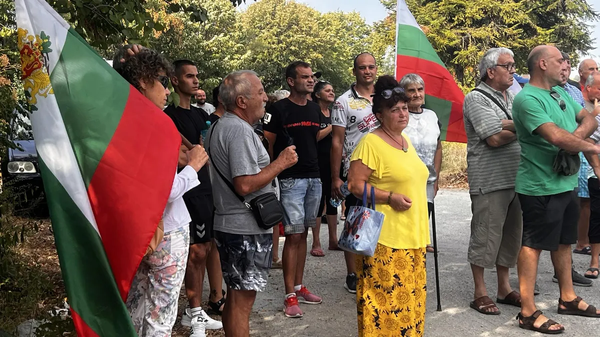 Жители на община Свищов излязоха на протест заради липсата на вода