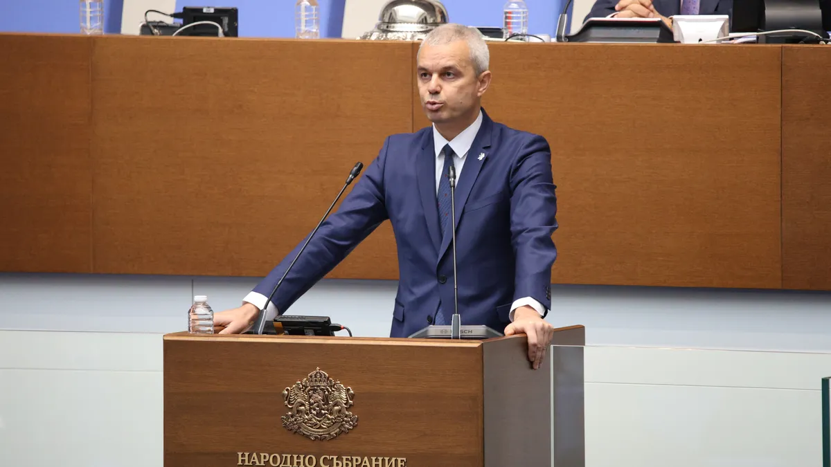 Костадин Костадинов: Стабилно правителство без "Възраждане" не може да има