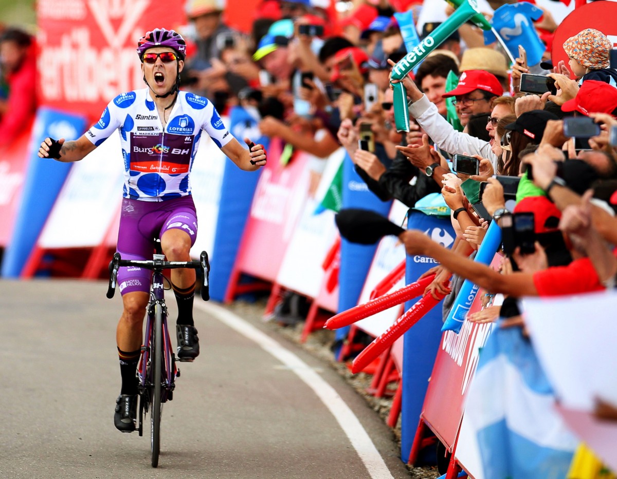 Мадрасо триумфира в петия етап на Ла Вуелта, Лопес пое водачеството