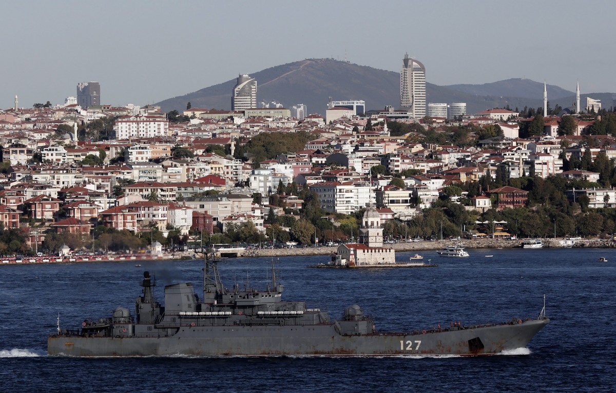 Над 40 хиляди кораба са преминали през Босфора и Дарданелите