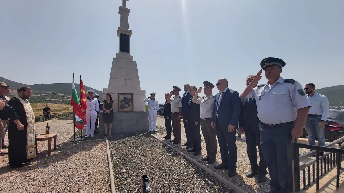 Отбелязаха 111 г. от подвига на полк. Константин Каварналиев