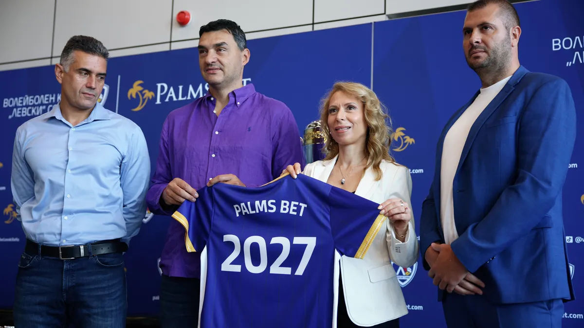 Palms Bet е новият официален партньор на волейболен клуб "Левски София“