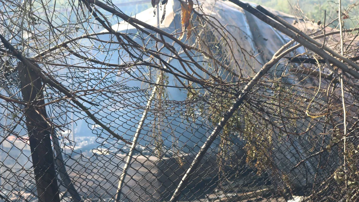 Пожар изпепели три къщи в русенското село Борисово