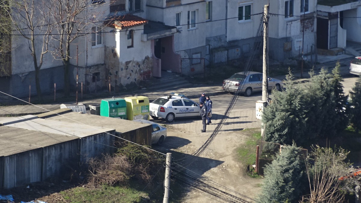 Акция на полицията в ромската махала на Благоевград