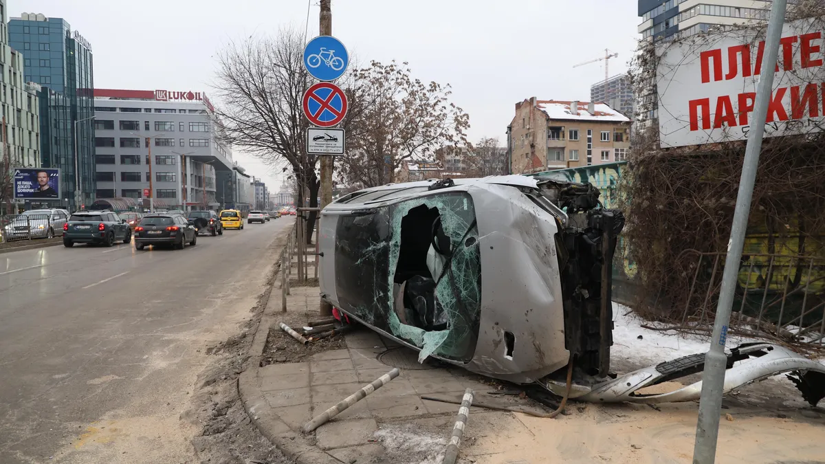 Повдигнаха три обвинения на шофьор, причинил тежка катастрофа в София