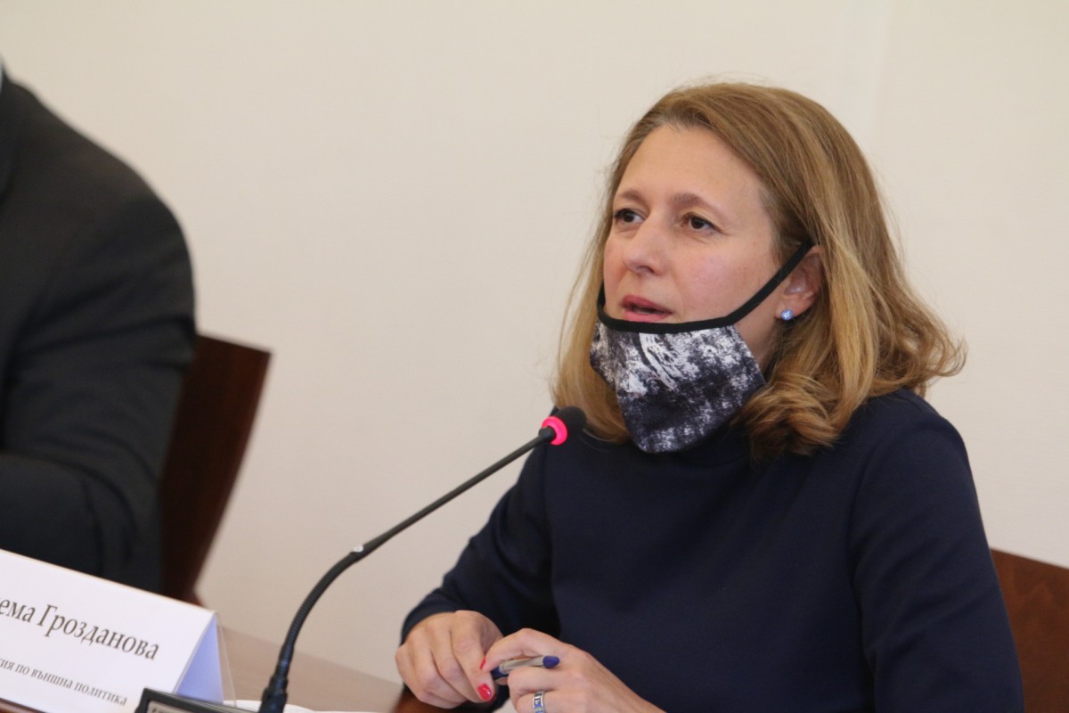 Председателят на парламентарната външна комисия Джема Грозданова подаде оставка