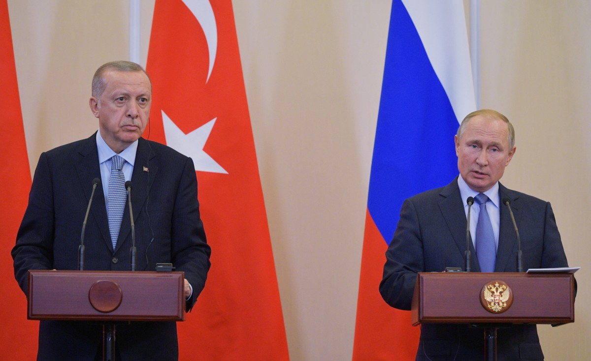 Путин и Ердоган договориха 10-точков меморандум за Сирия