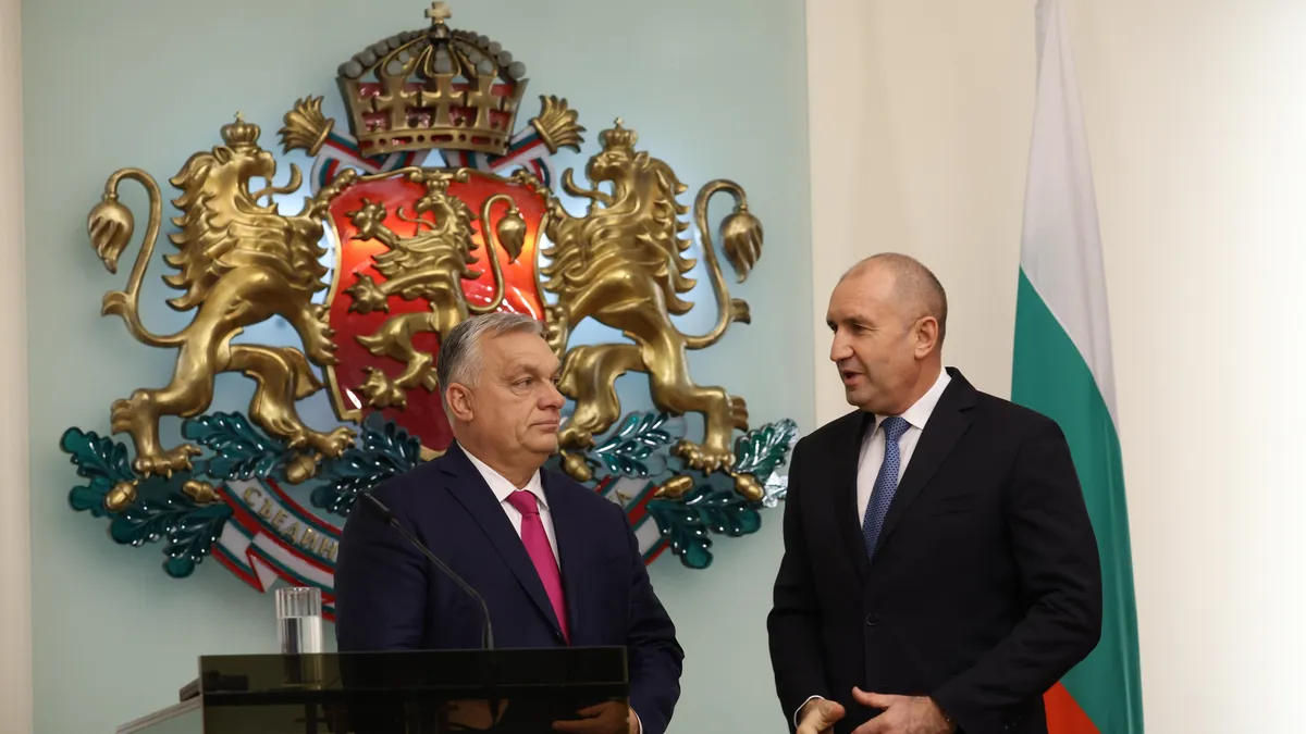 Радев: България ще продължи да бъде надежден партньор, Орбан: Стремим се да си осигурим газа през България