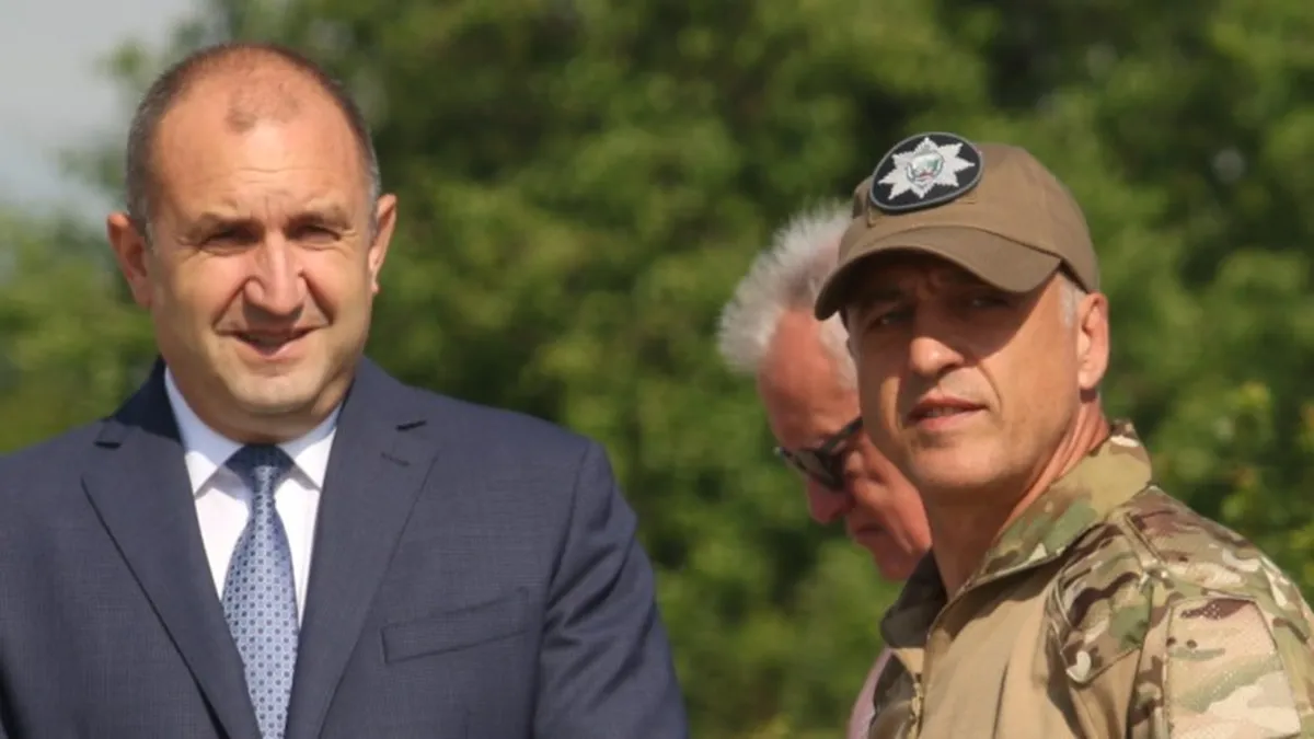 Радев издаде указ за назначаването на ген. Емил Тонев за шеф на НСО