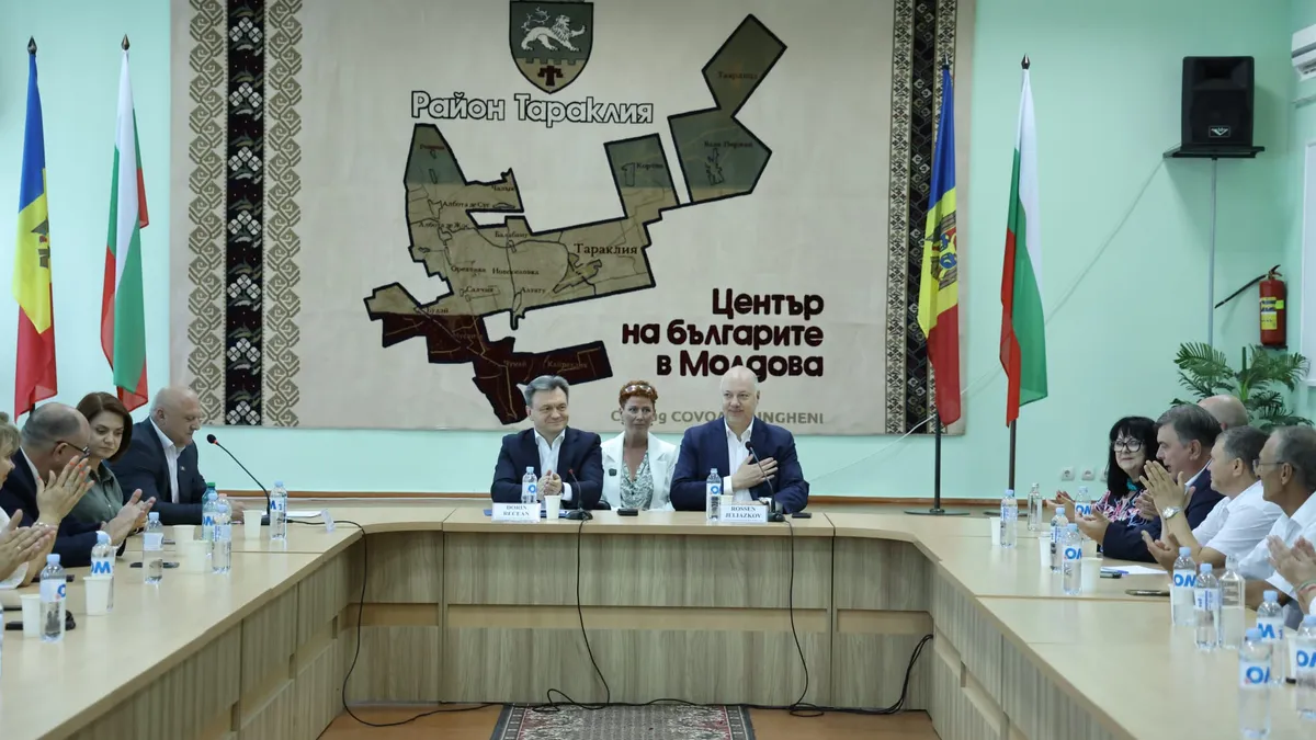 Росен Желязков: Ще предложим своеобразен български „Еразъм“ за децата от Тараклия