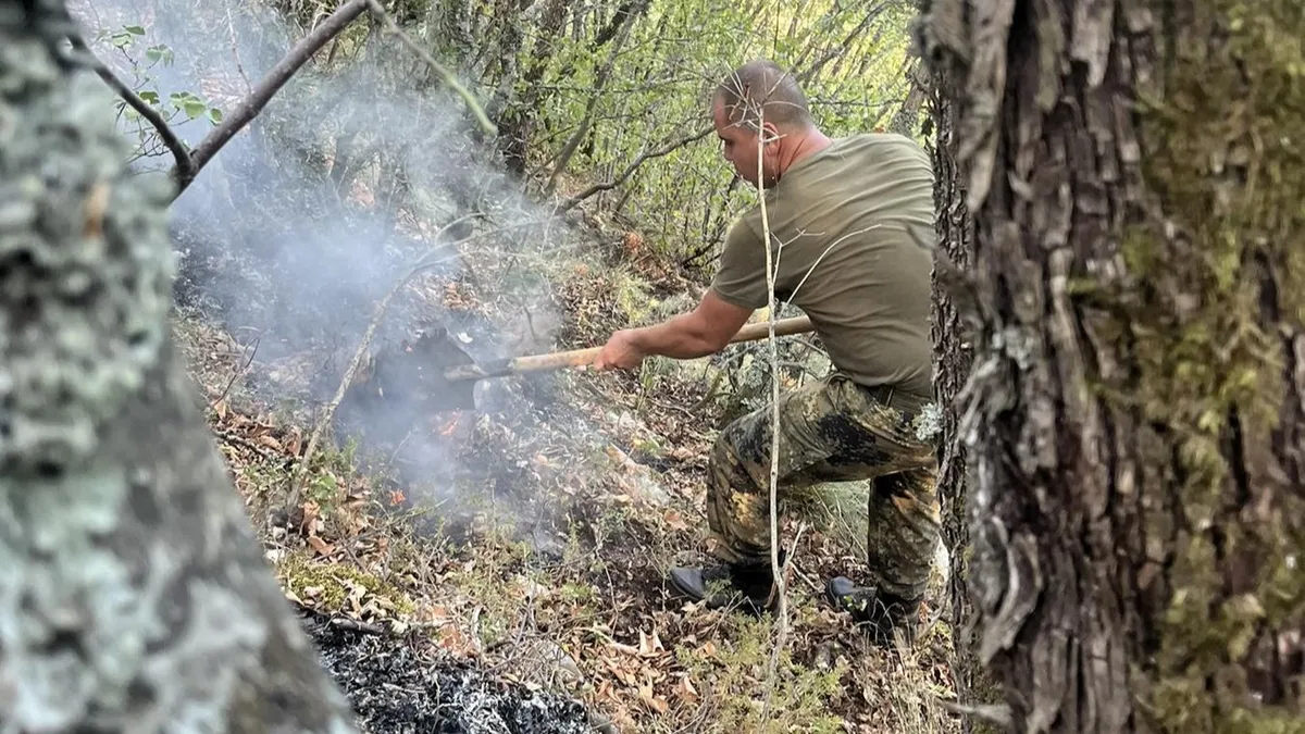 Шести ден гори пожарът в Рила