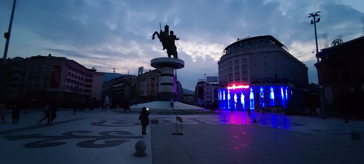 Половината Скопие без ток