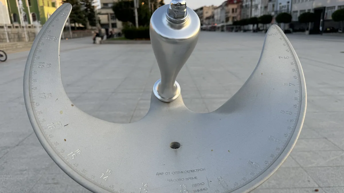 Слънчевият часовник е познат от дълбока древност