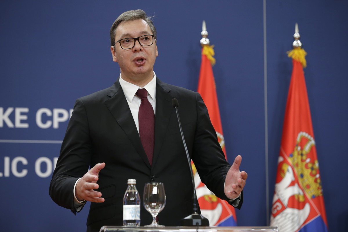 Сръбският президент Вучич е в болница