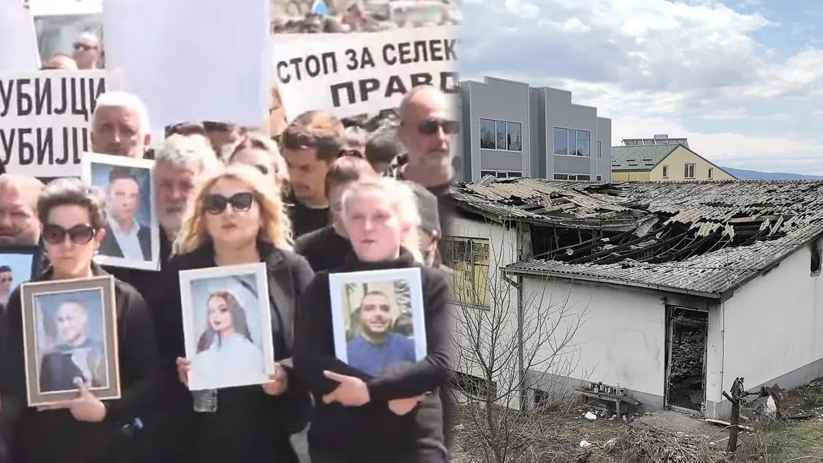 Стотици участваха в шествие в памет на загиналите в дискотеката в Кочани