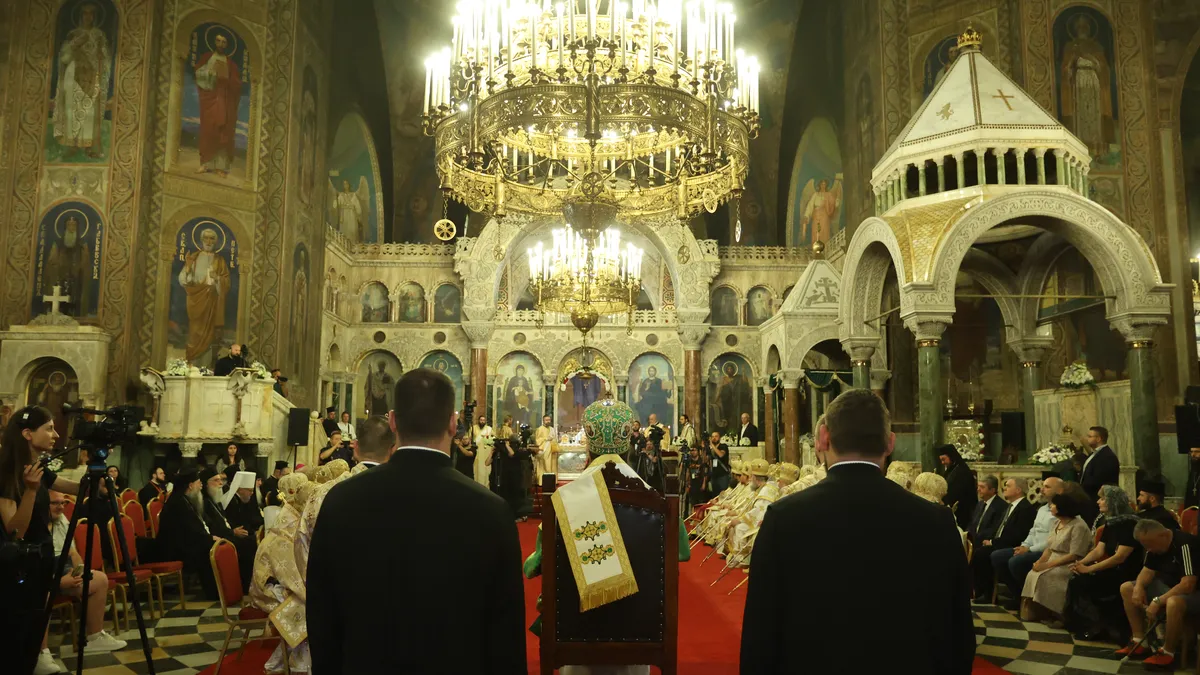 Света литургия за 100 години от освещаването на патриаршеския храм "Свети Александър Невски"