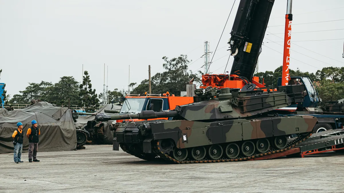 Тайван получи първата партида американски танкове Abrams