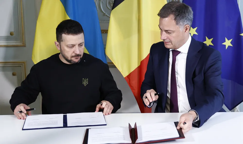 Украйна и Белгия подписаха двустранно споразумение за сигурност