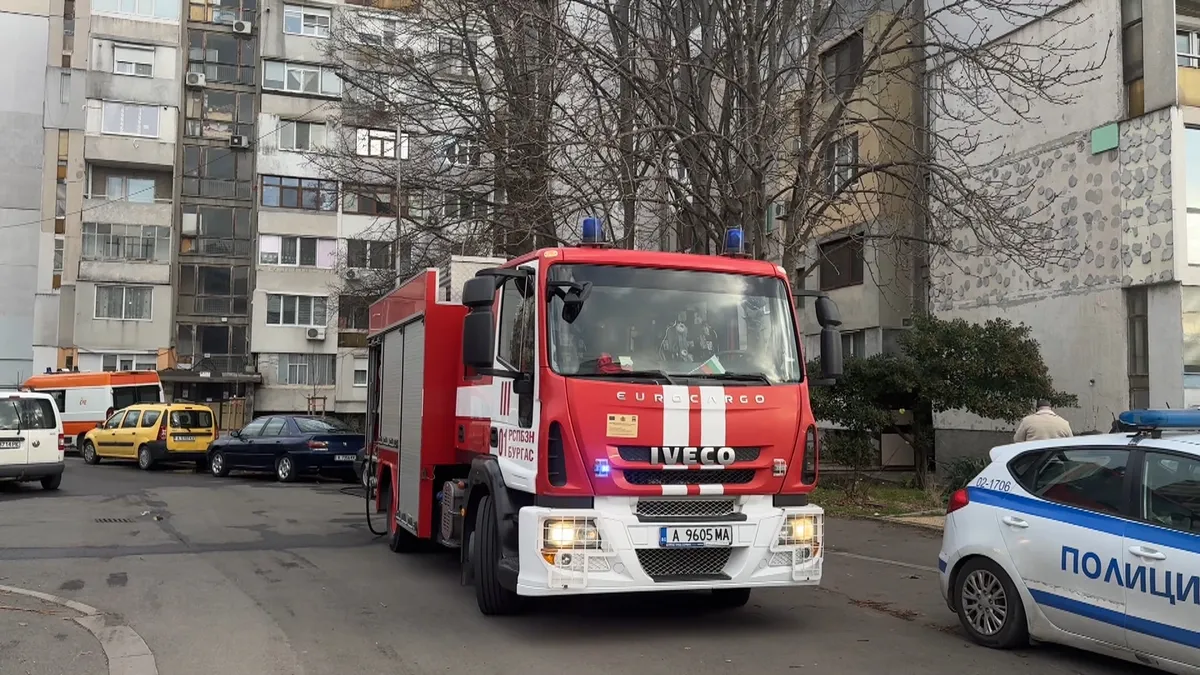 Възрастна жена загина при пожар в Бургас