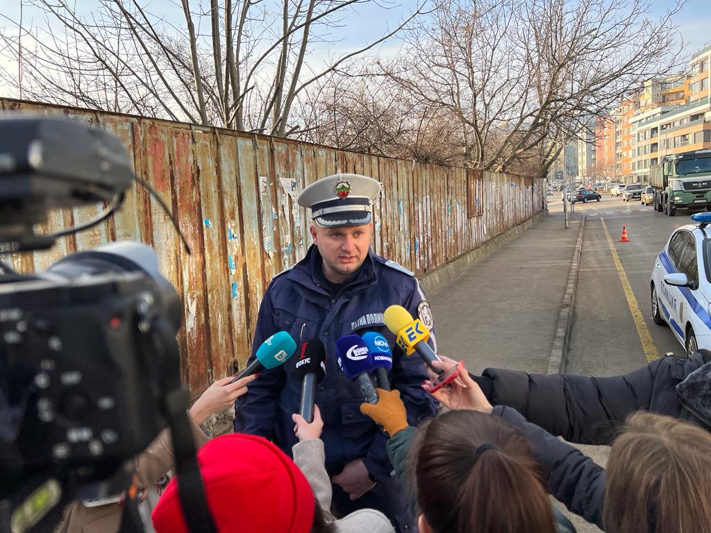 Пътна полиция с акция срещу неправилно пресичащи пешеходци