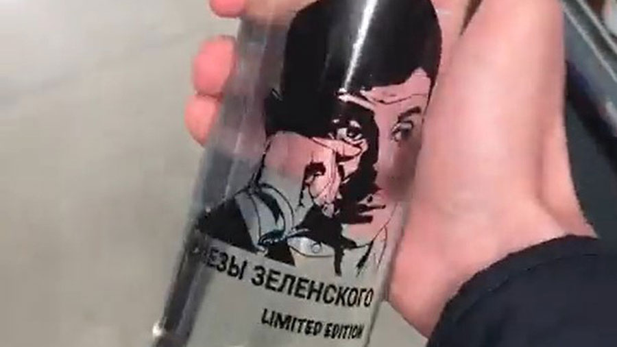 „Сълзите на Зеленски“: нов вид водка в руските магазини