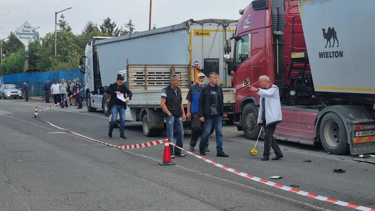 Задържаха за 72 часа мъжа, премазал с камиона си пешеходци в Бургас