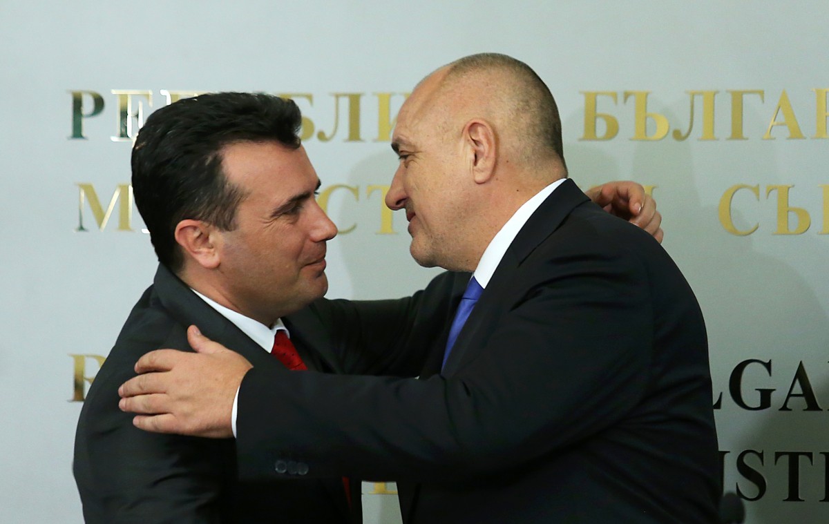 Заев: Борисов и България са най-големите приятели на Македония