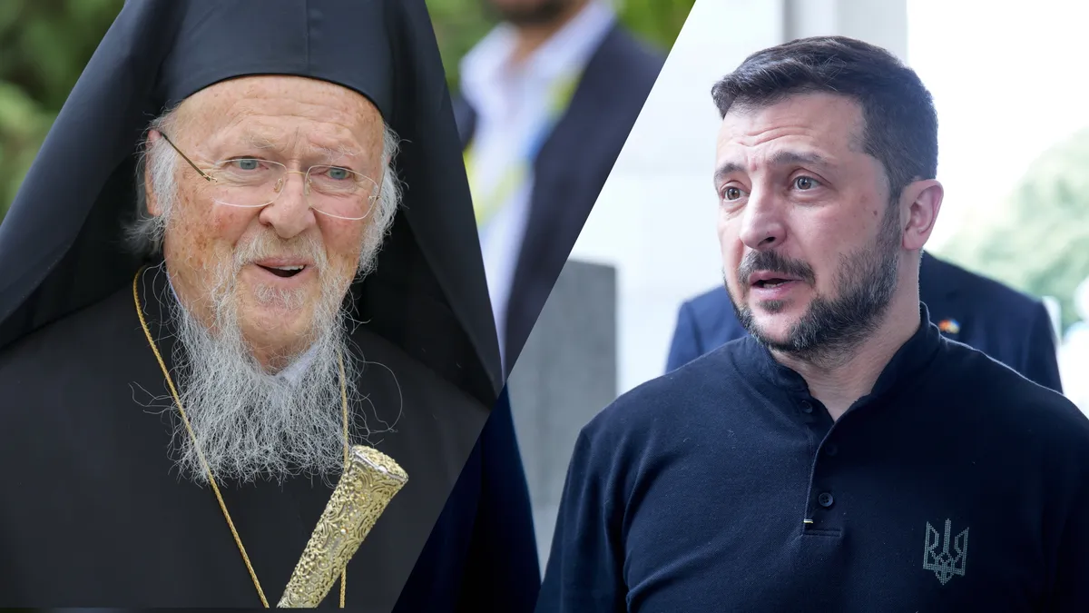 Зеленски и Вселенският патриарх Вартоломей обсъдиха закон за духовната независимост на Украйна