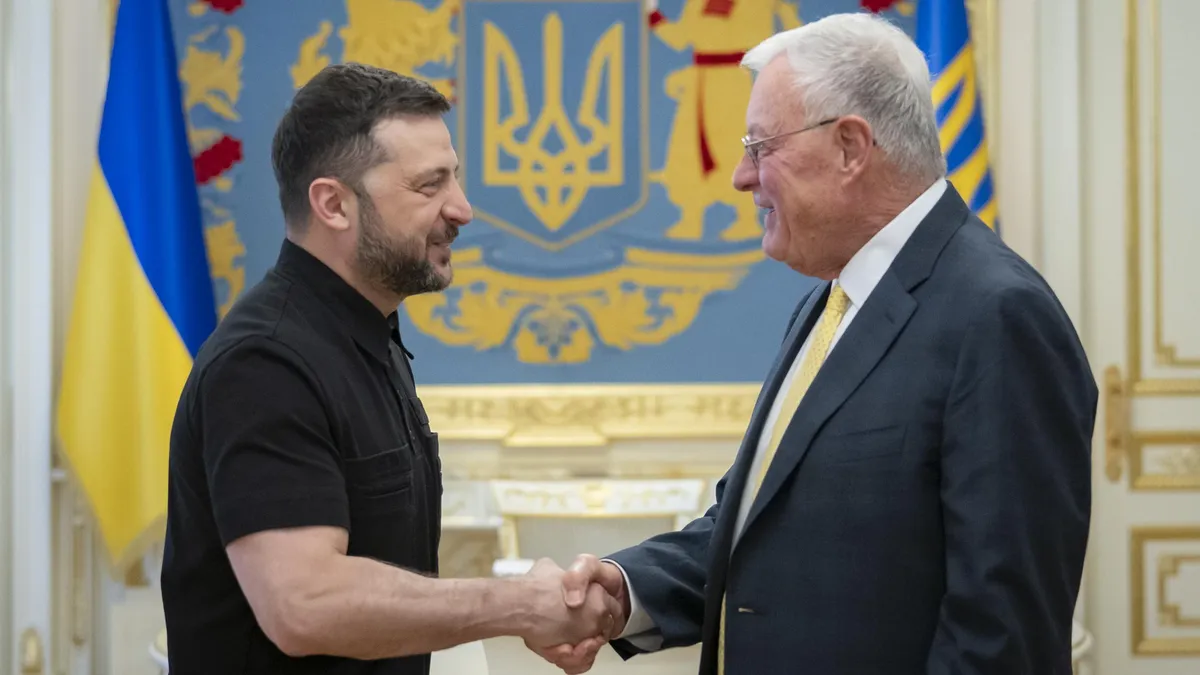 Зеленски проведе среща с американския специален пратеник Келог