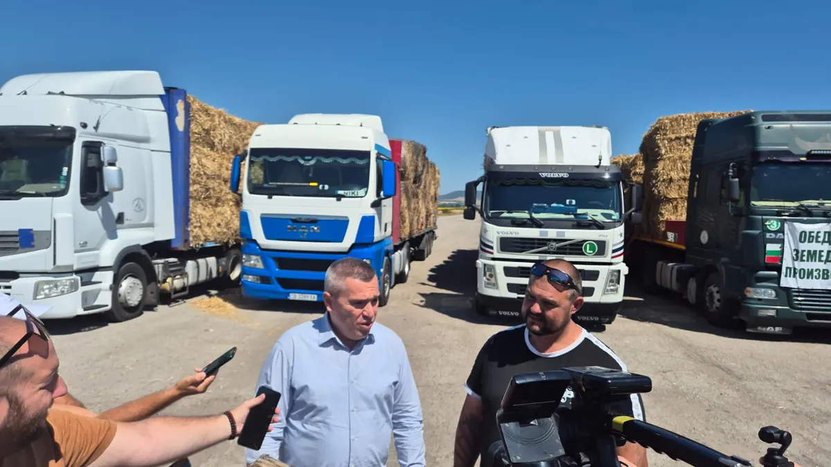 Земеделски производители, пострадали от пожари в Южна България, ще получат 19 камиона с дарена продукция